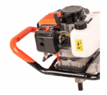 Trivella mototrivella a scoppio 52 cc punta 150 mm fori sabbia terreno buchi 346ev - immagine 3